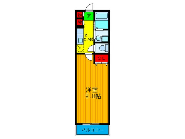 Ｔ－Ｏｒａｎｇｅの物件間取画像